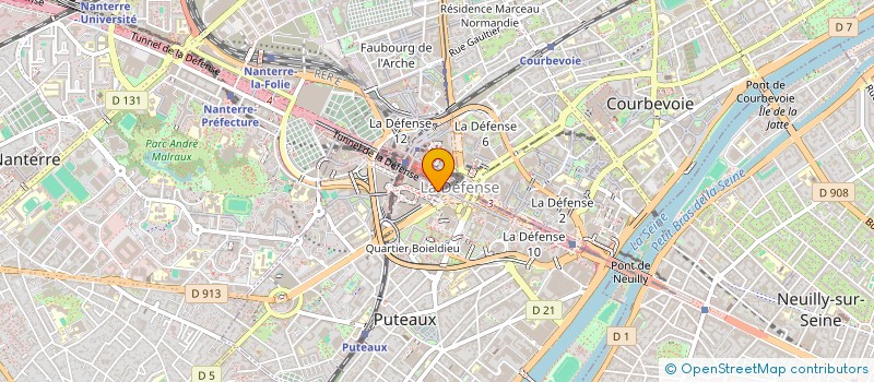 localisation de l'entreprise LYNDA M BY V à PUTEAUX