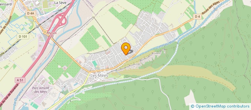localisation de l'entreprise LYNDA MICHEL SENESI ET FILS à LES MEES