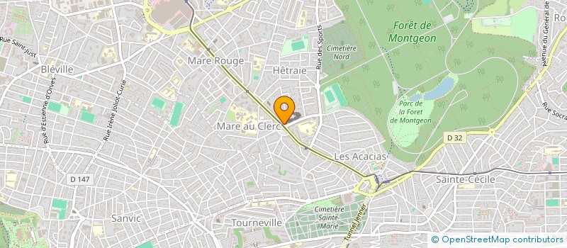 localisation de l'entreprise LYNE CONCIERGERIE à LE HAVRE