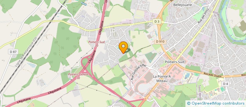 localisation de l'entreprise LYNEDI  VOUNEUIL-SOUS-BIARD