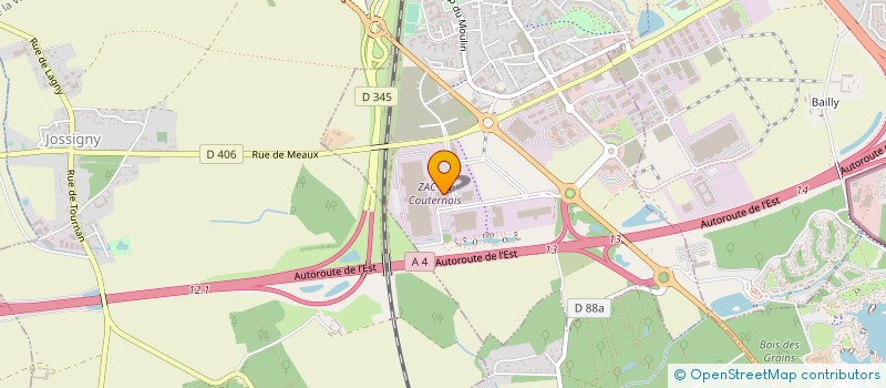 localisation de l'entreprise LYNELEC à SERRIS