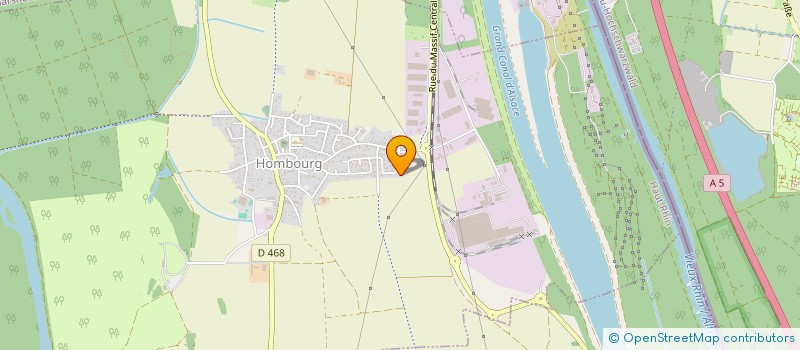 localisation de l'entreprise LYNES  HOMBOURG