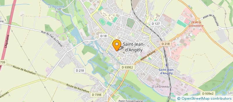 localisation de l'entreprise LYNET à SAINT-JEAN-D'ANGELY