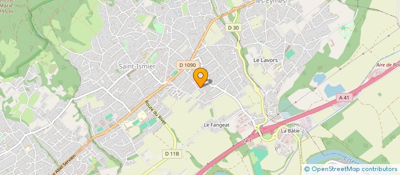 localisation de l'entreprise LYNETUDE à SAINT-ISMIER