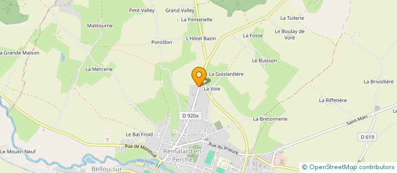 localisation de l'entreprise LYNKO  REMALARD EN PERCHE