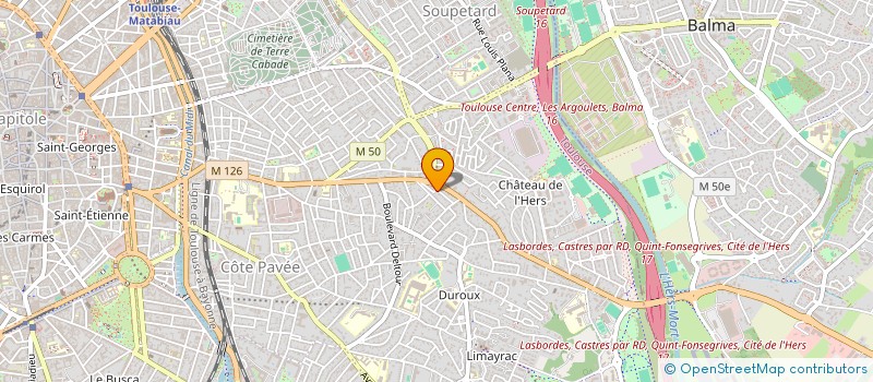 localisation de l'entreprise LYNKR  TOULOUSE