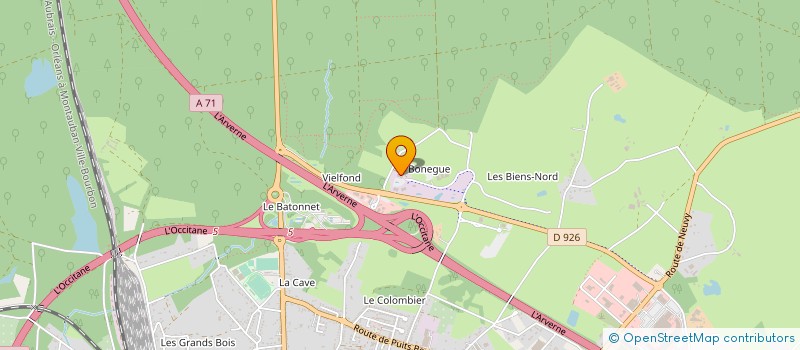 localisation de l'entreprise LYNNEA  VIERZON