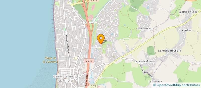 localisation de l'entreprise LYNOAR à SAINT-BREVIN-LES-PINS