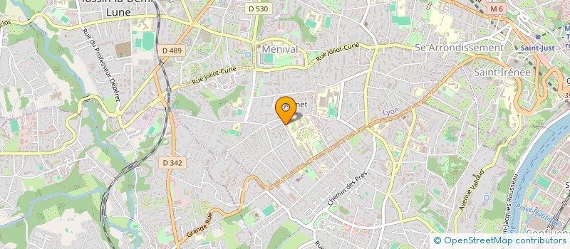 localisation de l'entreprise LYNOLO  LYON