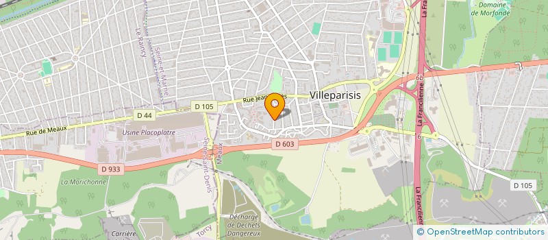 localisation de l'entreprise LYNOV CONSULTING  VILLEPARISIS