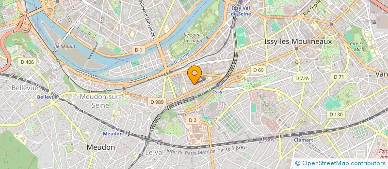 localisation de l'entreprise LYNOX à ISSY-LES-MOULINEAUX