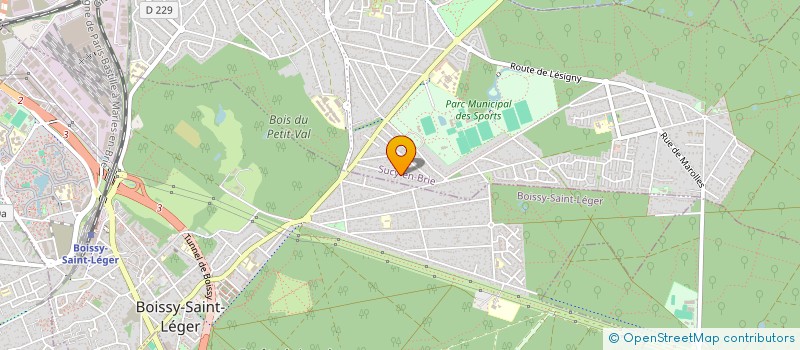 localisation de l'entreprise LYNSTUDIO  SUCY-EN-BRIE