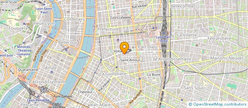 localisation de l'entreprise LYNX à LYON