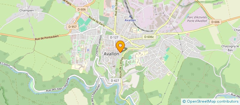 localisation de l'entreprise LYNX DOMOTICS à AVALLON