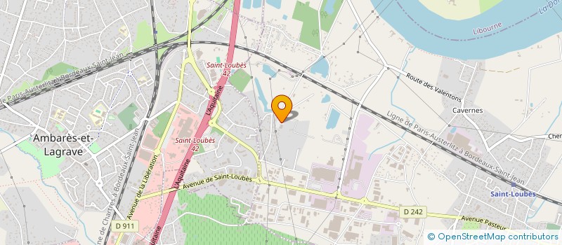 localisation de l'entreprise LYNX PROTECTION  SAINT-LOUBES