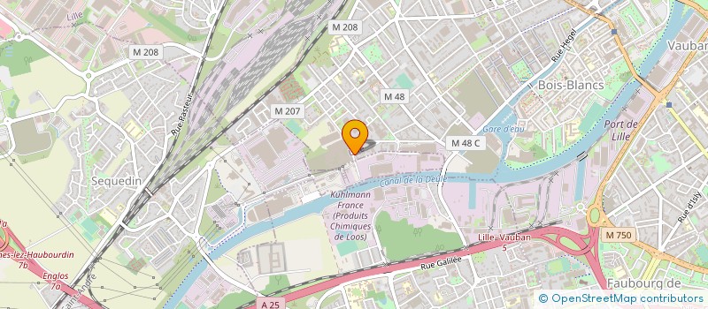 localisation de l'entreprise LYNX SECURITE PRIVEE à LILLE