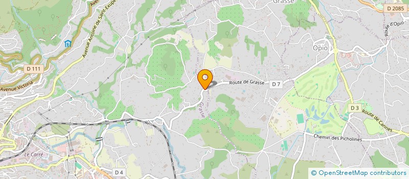 localisation de l'entreprise LYNXAB à GRASSE