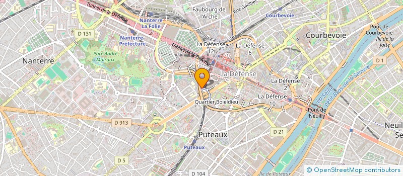 localisation de l'entreprise LYNXEO HOLDING  PUTEAUX