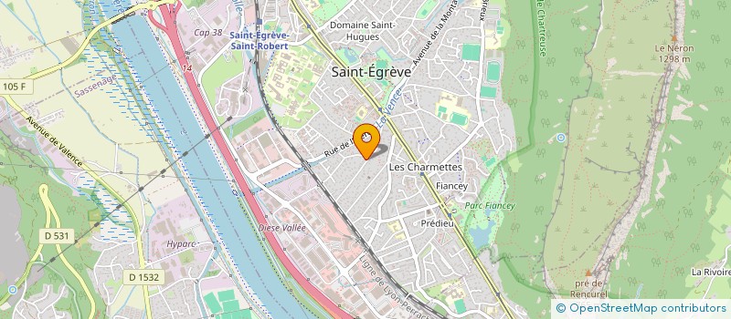 localisation de l'entreprise LYNXIMMAB  SAINT-EGREVE