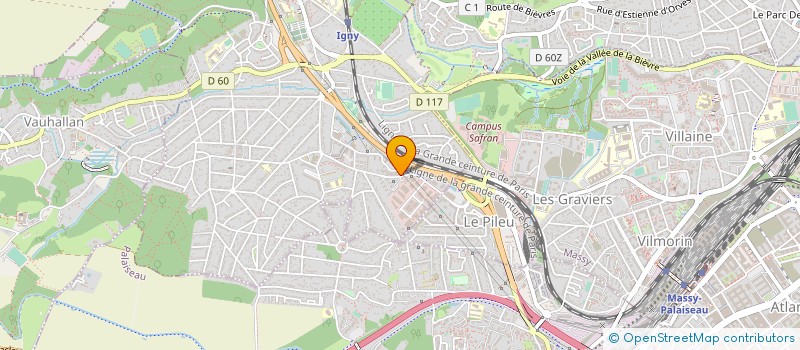 localisation de l'entreprise LYNXPLUS SAS à IGNY