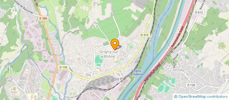 localisation de l'entreprise LYNXSI  GRIGNY