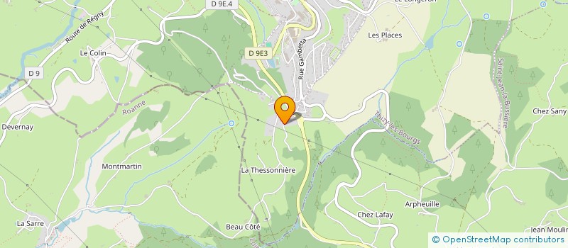 localisation de l'entreprise LYNYAT  THIZY-LES-BOURGS