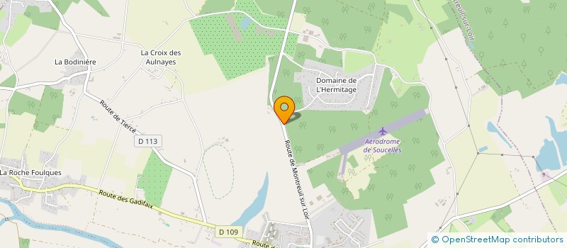 localisation de l'entreprise LYNYAVY  RIVES-DU-LOIR-EN-ANJOU