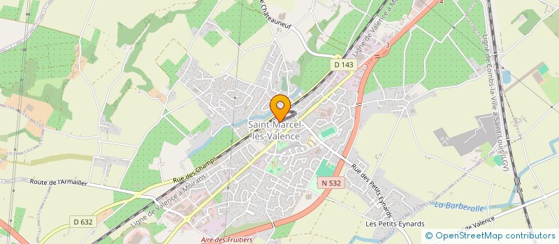 localisation de l'entreprise LYOBRU  MONTELIER