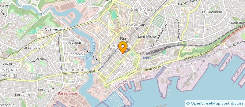 localisation de l'entreprise LYON 19  BREST