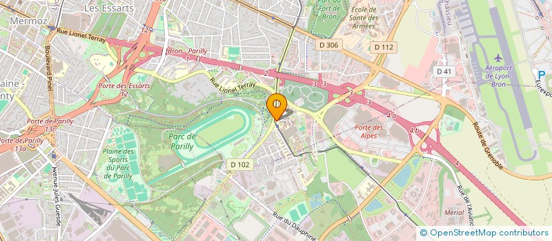 localisation de l'entreprise LYON 2 CONSULTING  BRON