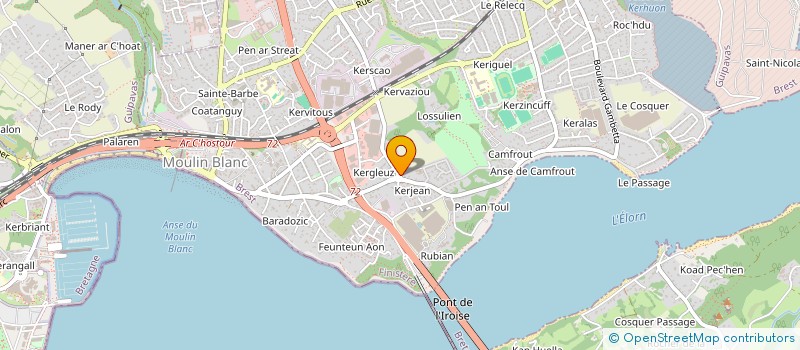 localisation de l'entreprise LYON 60  LE RELECQ-KERHUON