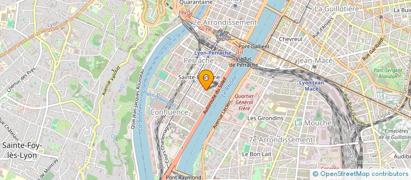 localisation de l'entreprise LYON AEROPORT TAXI  LYON