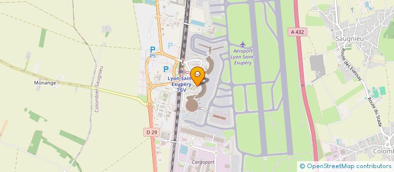 localisation de l'entreprise LYON AIR TRAITEUR à COLOMBIER-SAUGNIEU