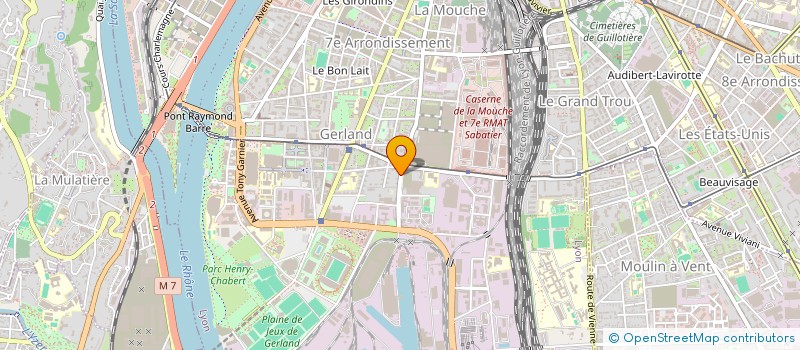 localisation de l'entreprise LYON BATTERIES  LYON