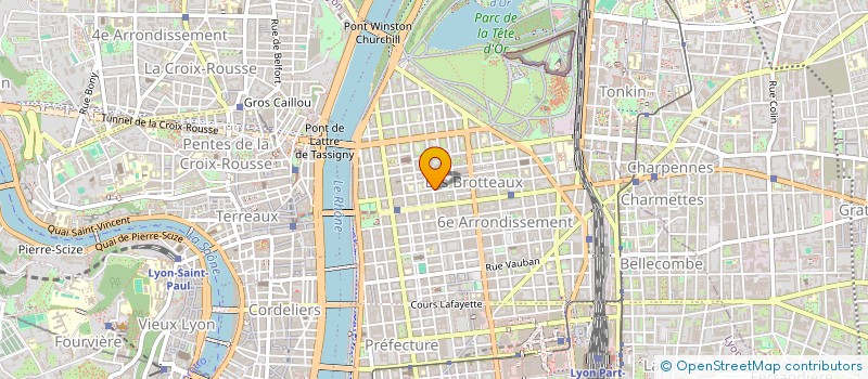 localisation de l'entreprise LYON BLEU INTERNATIONAL à LYON