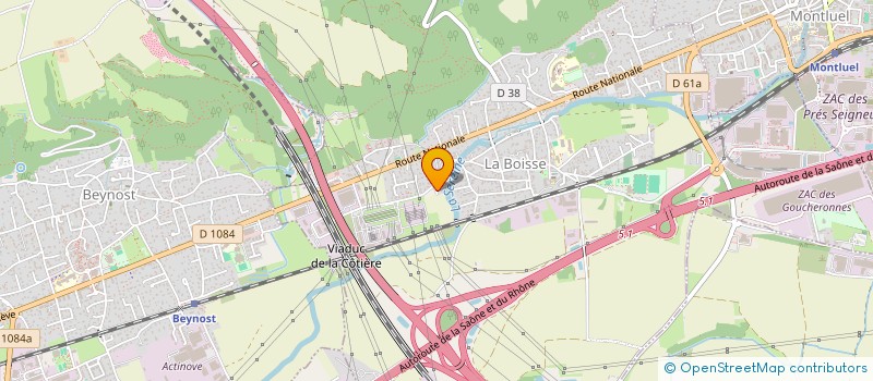 localisation de l'entreprise LYON CAR DOCTOR  LA BOISSE