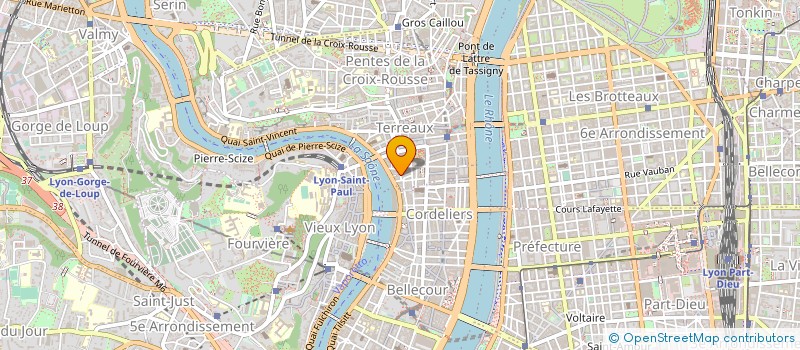 localisation de l'entreprise LYON CASTING à LYON