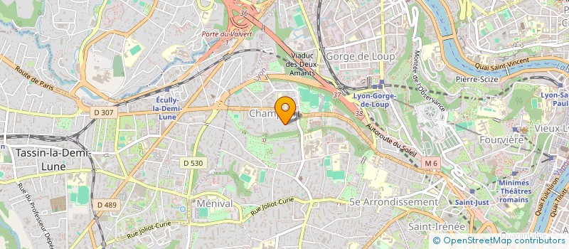 localisation de l'entreprise LYON CHOC  LYON