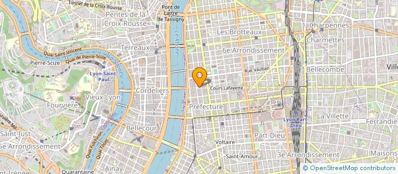 localisation de l'entreprise LYON CONSEIL IMMOBILIER  VILLEURBANNE