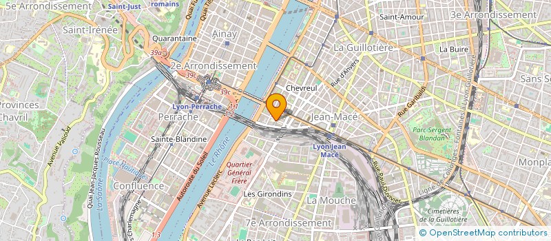 localisation de l'entreprise LYON DATA SCIENCE  LYON