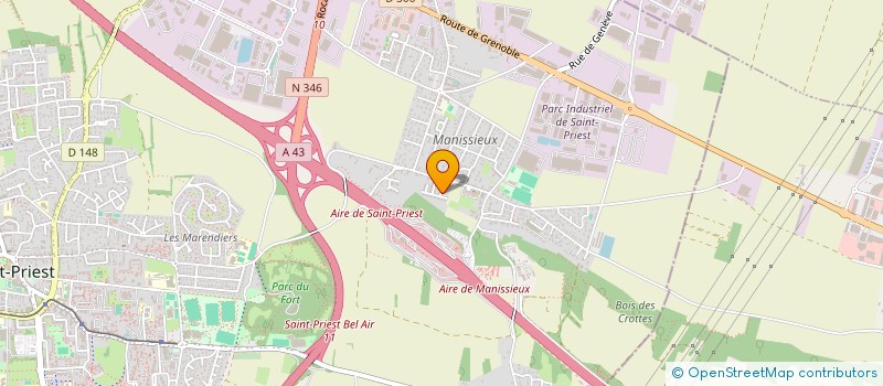 localisation de l'entreprise LYON DUB & SOUND  SAINT-PRIEST