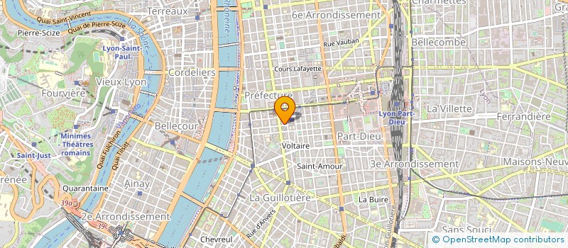 localisation de l'entreprise LYON E-SPORT  LYON