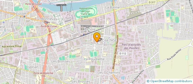 localisation de l'entreprise LYON FEIRA CORK  VAULX-EN-VELIN