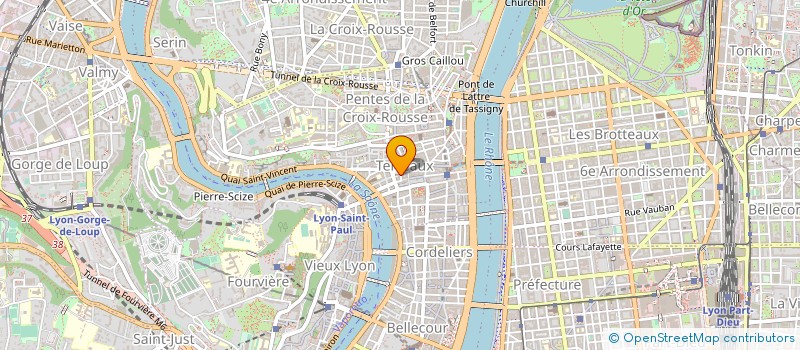 localisation de l'entreprise LYON FRITE à LYON