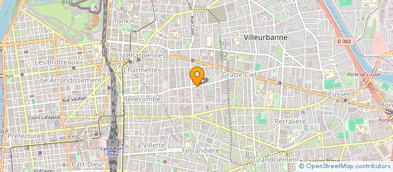 localisation de l'entreprise LYON GAME DEV  LYON