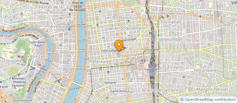 localisation de l'entreprise LYON GASTRONOMIE à LYON