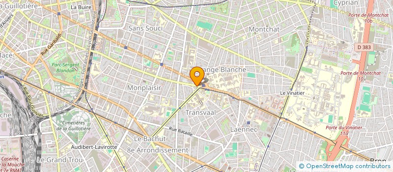 localisation de l'entreprise LYON GENAS PERMIS  LYON