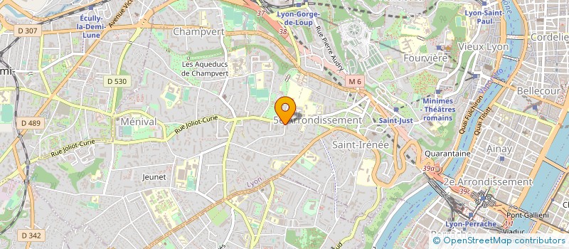 localisation de l'entreprise LYON LUTTE TRADITIONNELLE ET COMBAT DE PREHENSION à LYON
