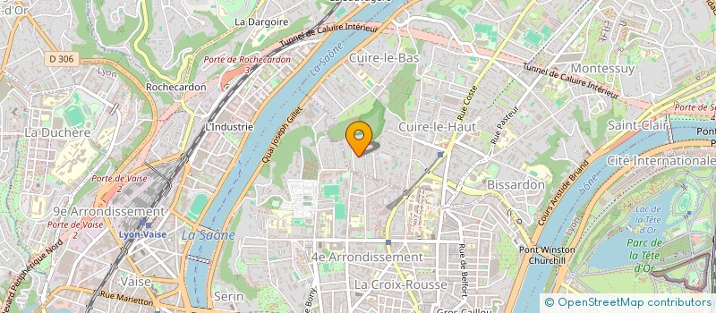 localisation de l'entreprise LYON MAZENOD PRO  CALUIRE-ET-CUIRE