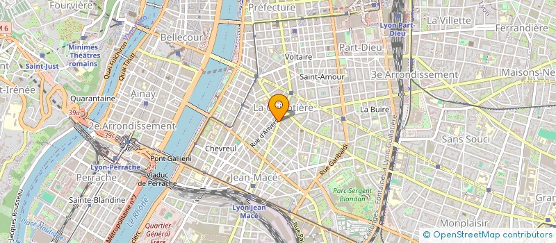 localisation de l'entreprise LYON MODE  LYON